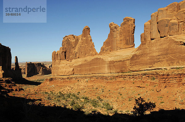 Park Avenue  Arches Nationalpark  Moab  Utah  USA