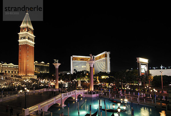 Venetian Hotel  Las Vegas  Nevada  USA