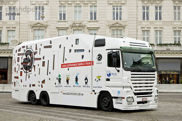 Der Jaga Experience Truck  Kopenhagen  Dänemark  Europa