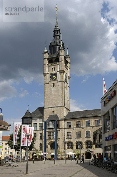 Rathaus  Dessau  Sachsen-Anhalt  Deutschland  Europa