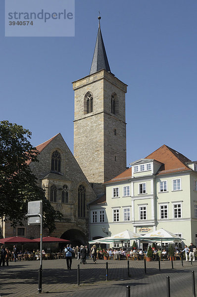 Ägidiankirche  Wenigemarkt  Altstadt  Erfurt  Freistaat Thüringen  Deutschland  Europa