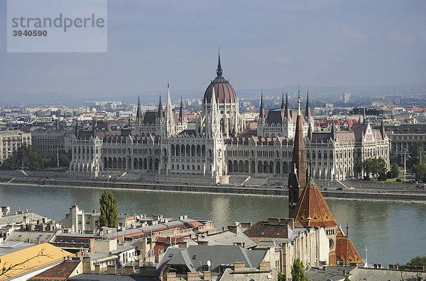 Parlament  Budapest  Ungarn  Europa