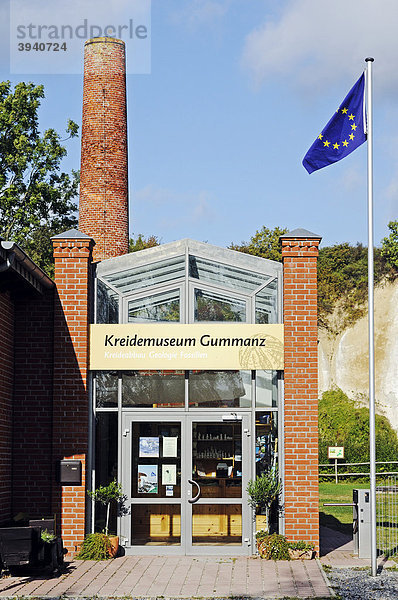 Ehemaliger Kreidebruch  früher Abbau von Kreide  Kreidemuseum Gummanz  Halbinsel Jasmund  Insel Rügen  Mecklenburg-Vorpommern  Deutschland  Europa