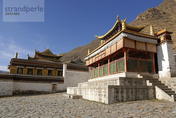 Kloster Labrang  Xiahe  Gansu  China  Asien