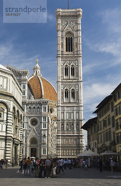 Dom Santa Maria del Fiore  Florenz  Toskana  Italien  Europa