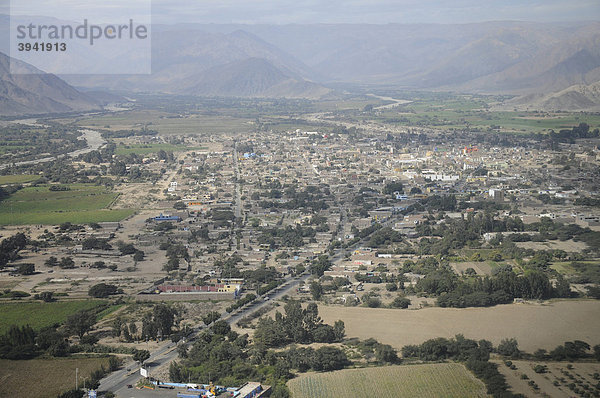 Nazca Stadt  Peru  Südamerika  Lateinamerika