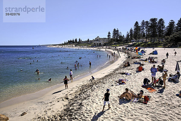 Cottesloe Beach Strand  Perth  Western Australia  Australien