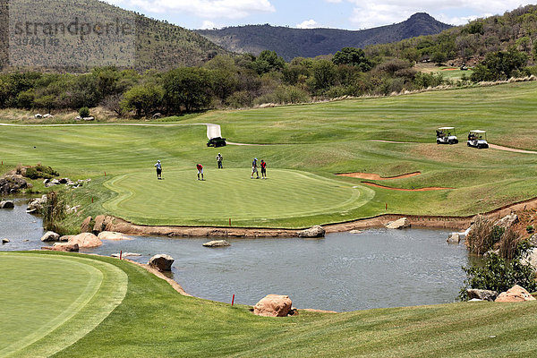 Sun City Golfplatz  Johannesburg  Südafrika