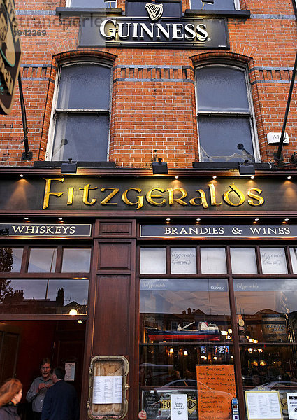 Fitzgeralds  Irish Pub  Dublin  Irland  Europa