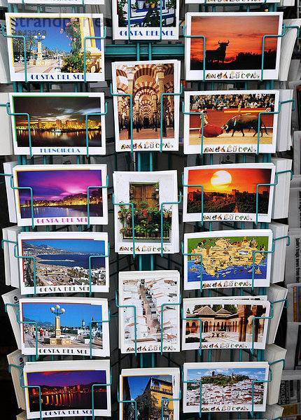 Ansichtskarten von der Costa del Sol in Fuengirola  Spanien  Europa