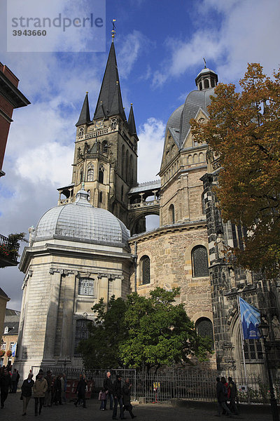 Aachener Dom  Aachen  Nordrhein-Westfalen  Deutschland  Europa