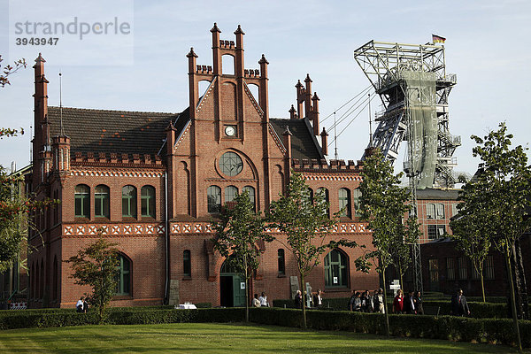 Zeche Zollern in Dortmund  Teil der Route der Industriekultur durchs Ruhrgebiet in Nordrhein-Westfalen  Deutschland  Europa