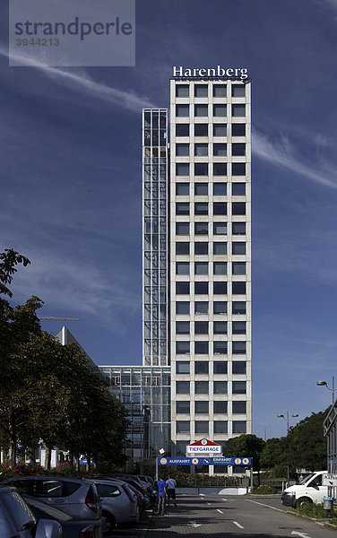 Harenberg City-Center  Büro-Hochhaus und Veranstaltungszentrum  Dortmund  Nordrhein-Westfalen  Deutschland  Europa