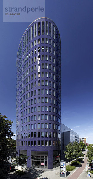 Büro-Hochhaus Ellipson  Dortmund  Nordrhein-Westfalen  Deutschland  Europa