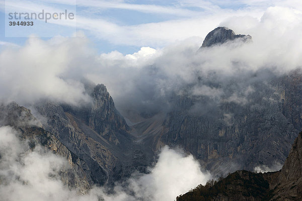 Julische Alpen im Triglav Nationalpark  Slowenien  Europa