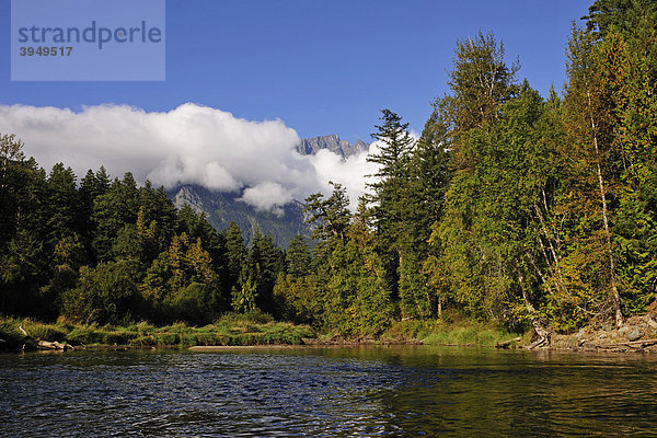 Alnarko River  Bella Coola  Kanada