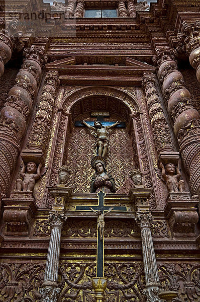 Seitenaltar der Kirche St. Cajetan  Old Goa  Velha Goa  Indien  Asien