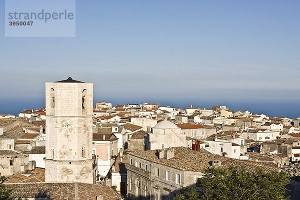 Stadt Monte Sant'Angelo  Gargano  Foggia  Apulien  Italien  Europa