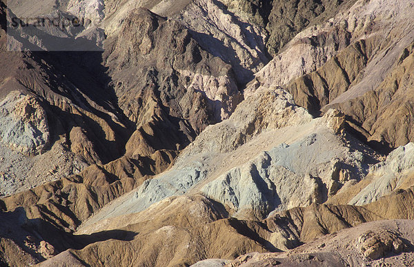 Artists Palette im Death Valley Nationalpark  Felsen  Kalifornien  Amerika  USA