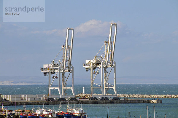 Industriehafen  Port Elizabeth  Ostkap  Südafrika  Afrika