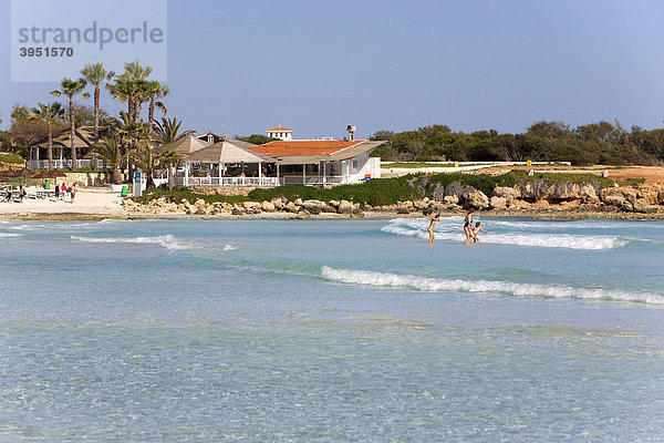 Strand  Nissi Beach  Agia Napa  Zypern  Griechenland  Europa