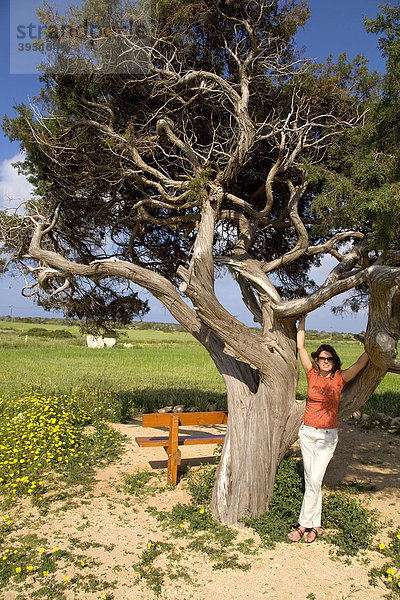 Monica Gumm am Cabo Greco  Zypern  Griechenland  Europa