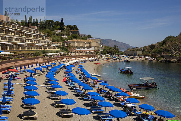 Hotel Mazzaro Sea Palace  Bucht Mazzaro  Taormina  Provinz Messina  Sizilien  Italien  Europa