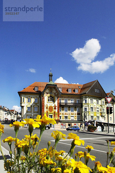 Altstadt  Bad Tölz  Bayern  Deutschland  Europa