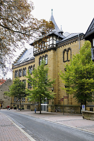 Historisches Gebäude  Altstadt Goslar  Weltkulturerbe UNESCO  Ostfalen  Deutschland