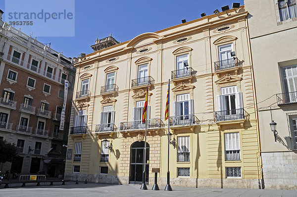 Palau de Batlia  Diputacion de Valencia  Landesregierung  Valencia  Spanien  Europa