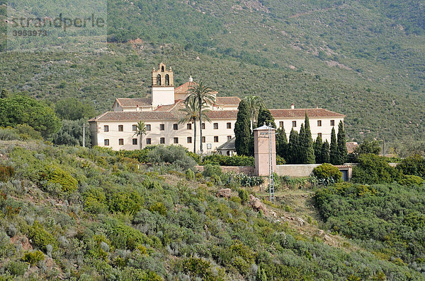 Monasterio de las Palmas  Karmeliter  Kloster  Kirche  Museum  Desierto de las Palmas  Palmenwüste  Benicasim  Benicassim  Castellon  Valencia  Spanien  Europa