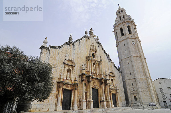 Iglesia Parroquial de San Juan de Bautista  Kirche  Alcala de Xivert  Castellon  Valencia  Spanien  Europa