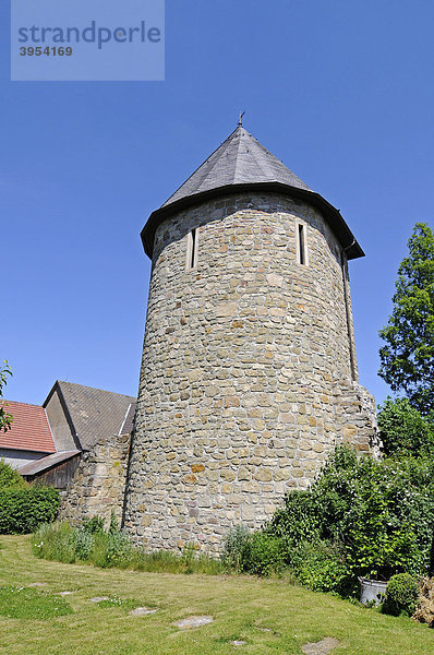 Wehrturm  Turm  Bad Wünnenberg  Sauerland  Nordrhein-Westfalen  Deutschland  Europa