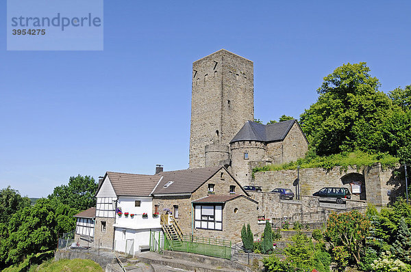 Burg Blankenstein  Hattingen  Nordrhein Westfalen  Deutschland  Europa