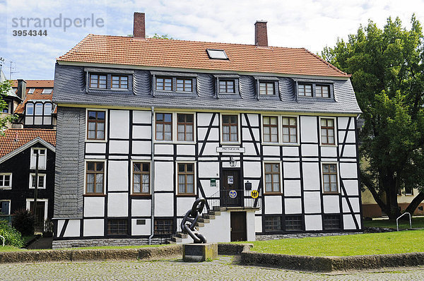 Museum für Handwerk und Postgeschichte  Fachwerkhaus  Iserlohn  Sauerland  Nordrhein-Westfalen  Deutschland  Europa