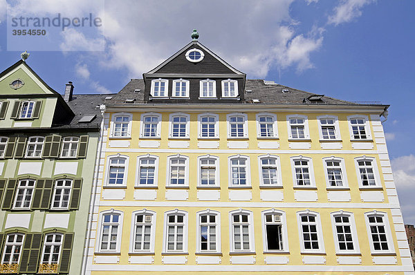 Historische Hausfassade  Altstadt  Wetzlar  Hessen  Deutschland  Europa