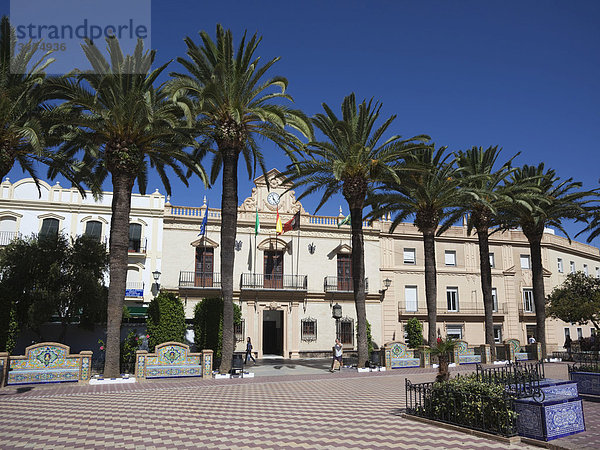Plaza de la Laguna  Ayamonte  Andalusien  Spanien  Europa