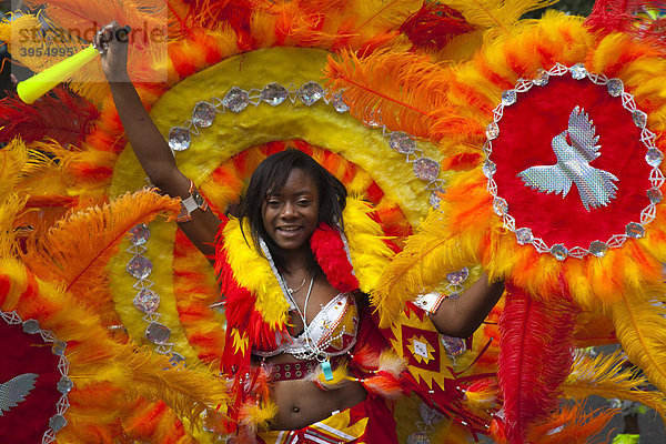 Notting Hill Carnival Festival  London  England  Vereinigtes Königreich  Europa