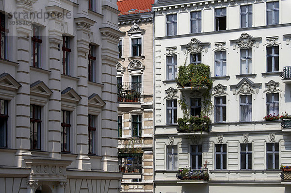 Altbauten in Kreuzberg  Berlin  Deutschland