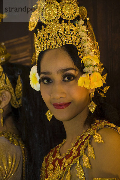 Apsara-Tänzerin  Kambodscha  Südostasien