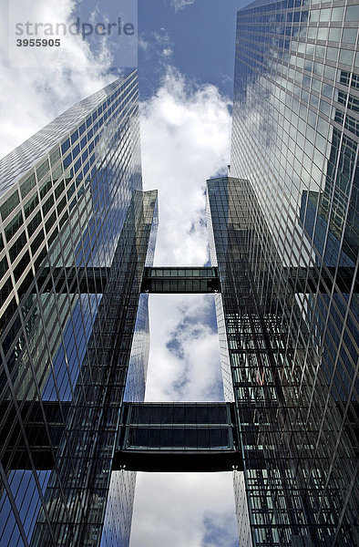 Moderne Architektur  Highlight Towers  München  Bayern  Deutschland  Europa