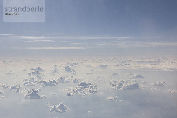 Wolken aus Flugzeug