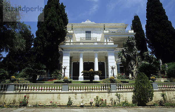 Achilleion  Sommerpalast von Sissi  Kaiserin Elisabeth von Österreich  Insel Korfu  Griechenland  Europa
