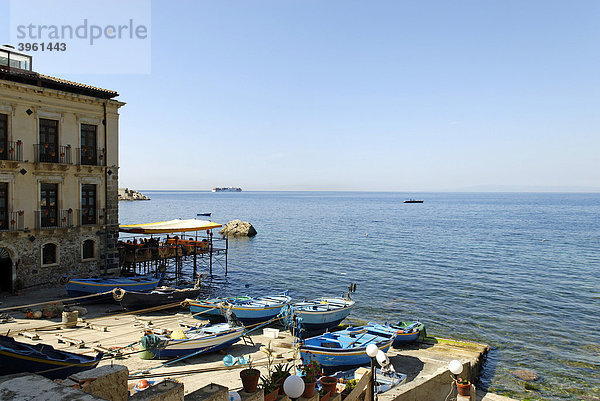 Fischerhafen  Scilla  Kalabrien  Italien  Europa