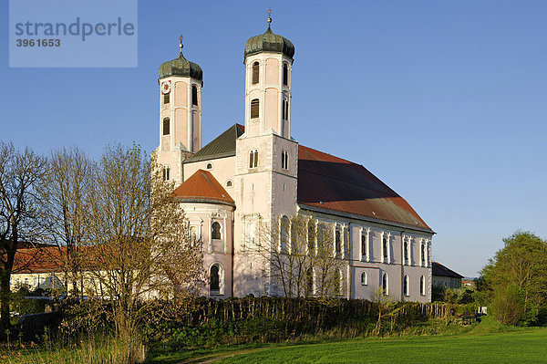 Ehemalige Benediktinerabteikirche St. Peter  Oberaltaich  Niederbayern  Bayern  Deutschland  Europa