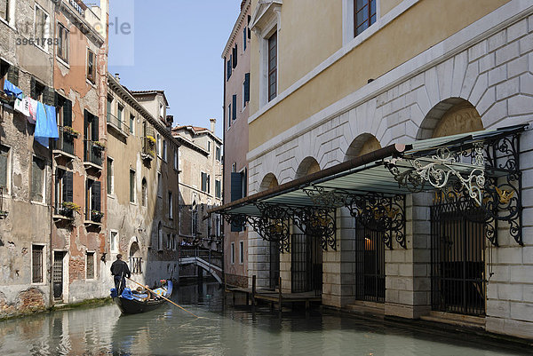 Am Gran Theatro la Fenice  Stadtteil San Marco  Venedig  Venezia  Italien  Europa