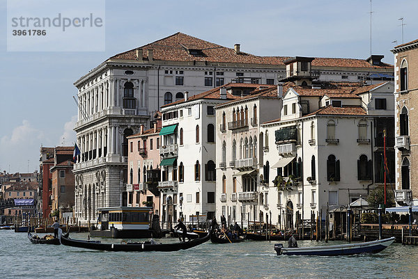 Canale Grande  Venedig  Venezia  Italien  Europa