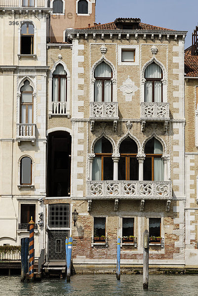 Palazzo Contarini Fasan  Canale Grande  Venedig  Venezia  Italien  Europa
