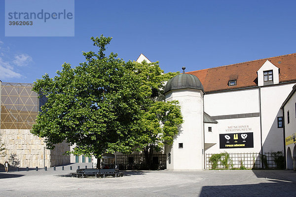 Hauptsynagoge und Stadtmuseum  München  Oberbayern  Bayern  Deutschland  Europa