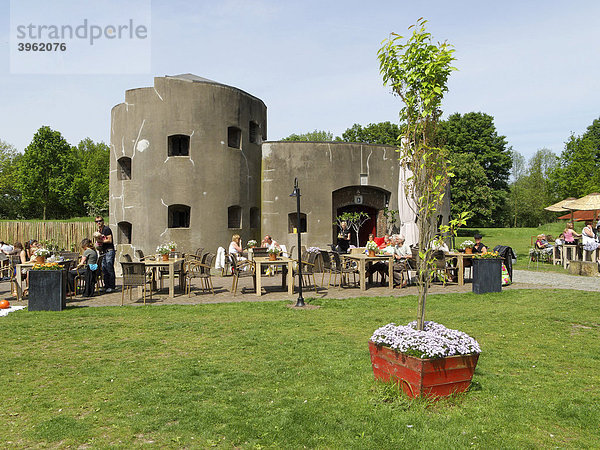 Fort aan de Klop  heute Hotel  Campingplatz und Cafe  Utrecht  Holland  Niederlande  Europa